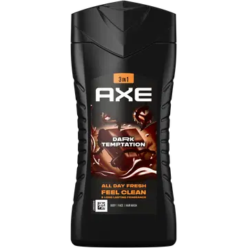 Axe dušigeel Dark Temptation tume šokolaad ja aromaatsed vürtsid 250ml