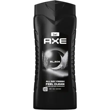 Axe niisutav dušigeel Black külmunud pirn ja seedripuu 400ml