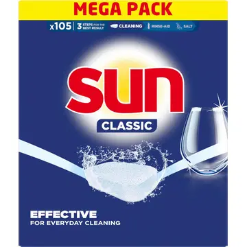 Sun nõudepesumasina tabletid 105tk
