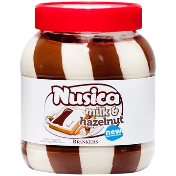 Nusica duo piima-metspähklikreem, 750g