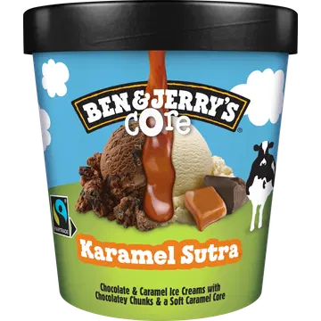 Ben ja Jerry's Karamel Sutra 465ml/422 g