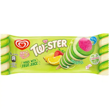 Twister Green Sidruni-Maasika Mahlajää Vegan 71g