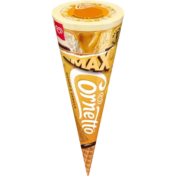 Cornetto Laktoosivaba Mango & Vaniljejäätis 115 ml/82 g