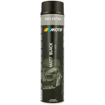 Motip Special veljevärv 600ml must matt