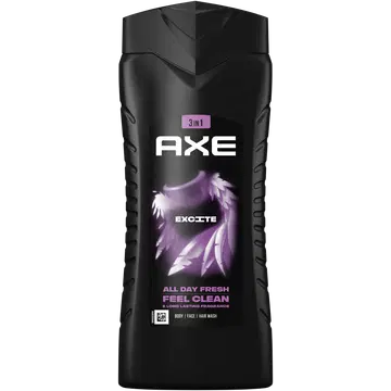 Axe dušigeel Excite kookos ja must pipar 400ml