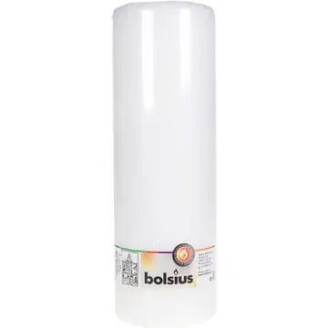 Bolsius lauaküünal 100x300mm valge