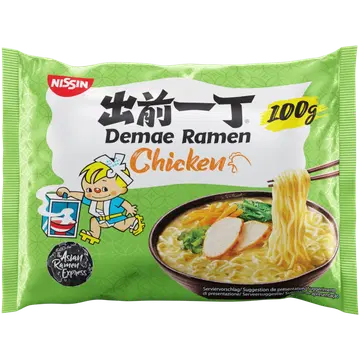 Nissin Demae Ramen kanamaitselised kiirnuudlid 100 g