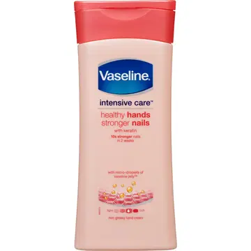 Vaseline käte- ja küüntekreem intensive care keratiiniga 200ml