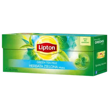 Lipton roheline tee 25x1.32g Piparmündi