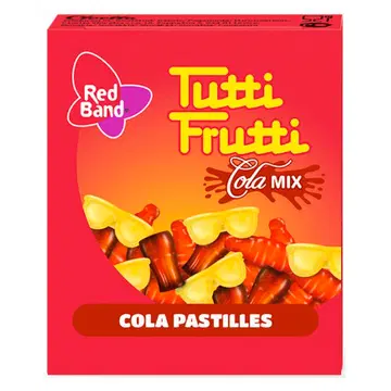 Red Band Tutti Frutti koolamaitselised närimiskompvekid 15g