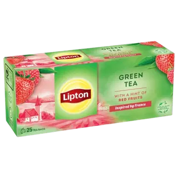Lipton roheline tee vaarikate ja maasikatega 25 x 1,4 g