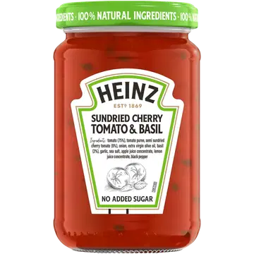 Heinz basiiliku ja poolkuivatatud kirsstomatitega maitsestatud pastakaste 350 g