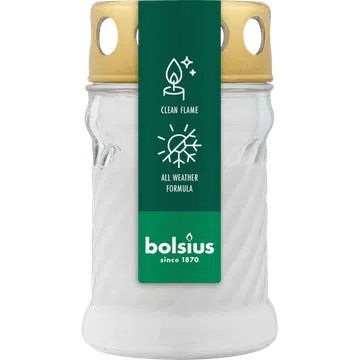 Bolsius hauaküünal klaas 24h