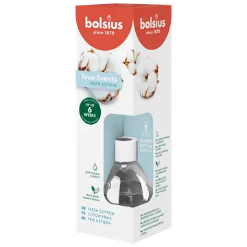 Bolsius kodulõhnastaja puuvill 60ml
