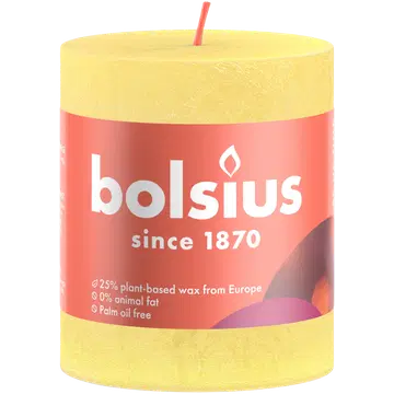 Lauaküünal Bolsius 80/68 Sunny Yellow