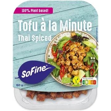 Sofine taipärased marineeritud mahetofupalad, 180 g