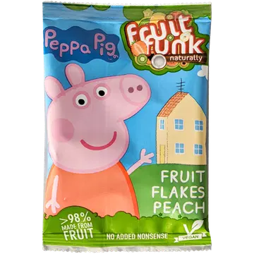 Fruitfunk Põrsas Peppa virsikukrõps 3a, 16g