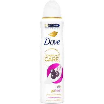 Spreideodorant Dove acai&waterlily 150ml