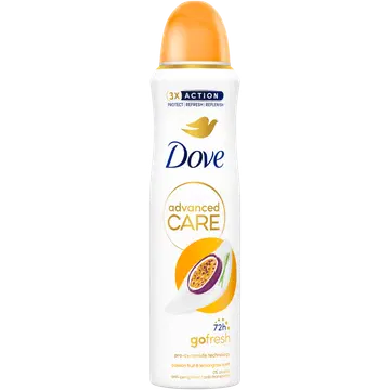 Spreideodorant Dove Advanced Care Passion Fruit 150ml