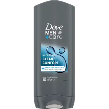Dove Men+Care Clean Comfort dušigeel 400ml