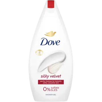 Dušigeel Dove Silky Velvet 450ml