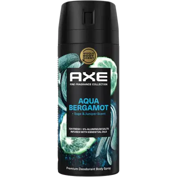 Axe spreideodorant Aqua Bergamot 150ml