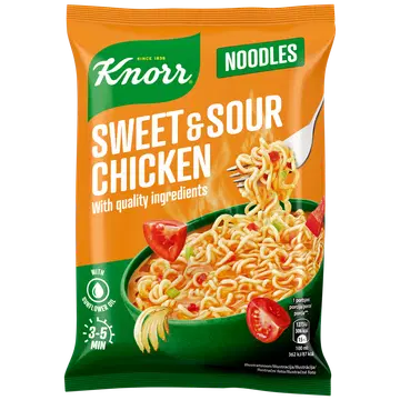 Knorr kiirnuudlid magus-hapumaitselised 65g