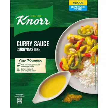 Knorr karrikastme pulber, 3x24 g