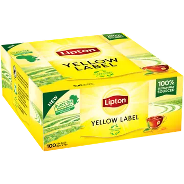LIPTON Must tee Yellow Label 100 x 2 g