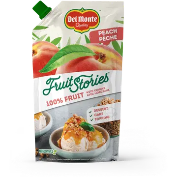 Del monte fruit stories puuviljavalmistis virsikuga, 250 g