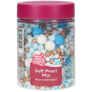 Funcakes pehmed suhkrupärlid sinistes toonides, 80 g