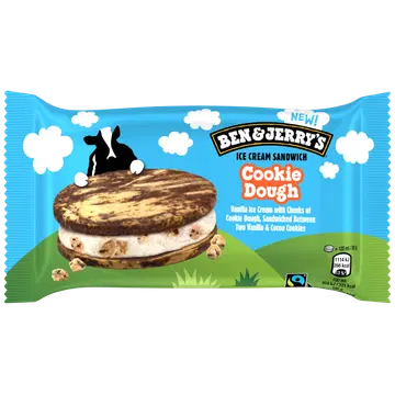 Ben&Jerry Cookie Dough Sandwich 120 ml /82 g