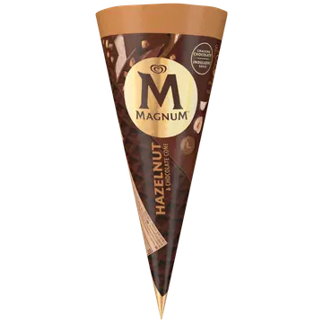 Magnum Sarapuupähkli ja Šokolaadi koonusjäätis 82 g/115 ml