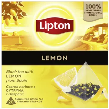 Lipton must tee sidruniga 20 x 1,7 g