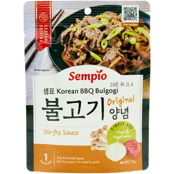 Sempio koreapärane bulgogi kaste 75 g