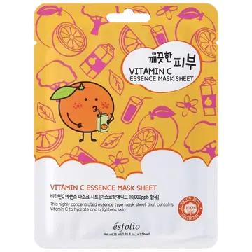 Pure skin vitamin C kangasmask Esfolio