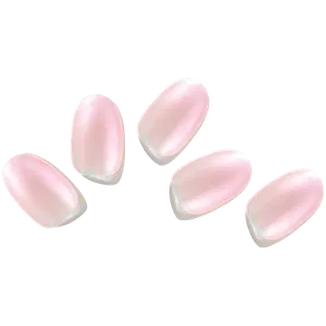 Küüntekleebised geel Eudgeu Mirror Milk Pink