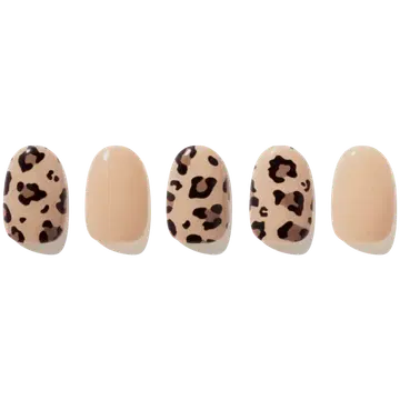 Küüntekleebised geel Eudgeu Leopard Neon Glow