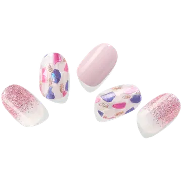 Küüntekleebised geel Eudgeu Pink Sun Catcher