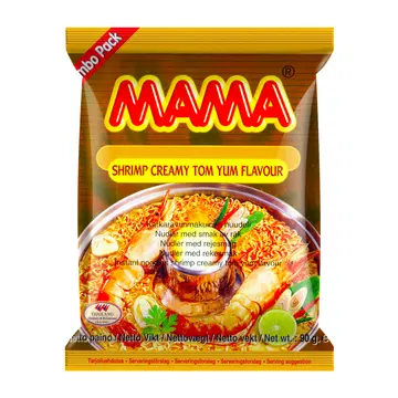 Mama idamaised krevetimaitselised kiirnuudlid 90 g