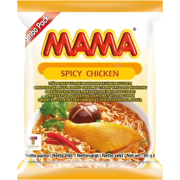 Mama teravad kanamaitselised nuudlid, 90 g
