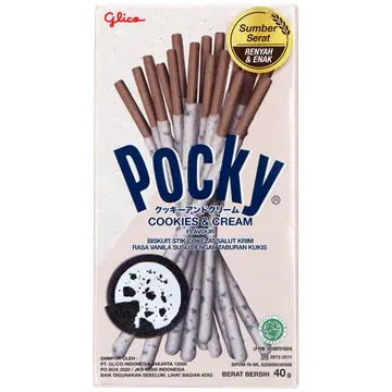 Pocky šokolaadimaitseline pulgaküpsis, 49 g