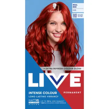 Live püsivärv 035 leekiv punane