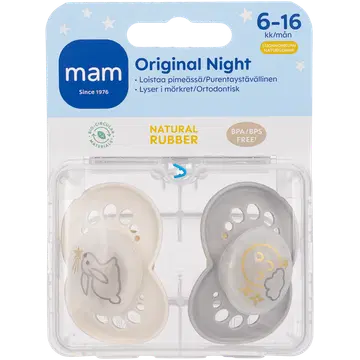 Mam Original öölutt 6-16 k, 2 tk