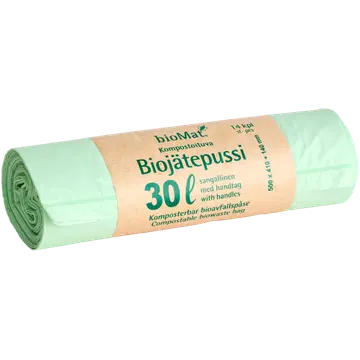 Biolagunev prügikott Biomat 30l 10tk