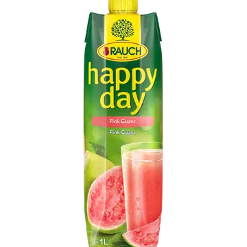 Happy Day pink guava nektar, 1 l