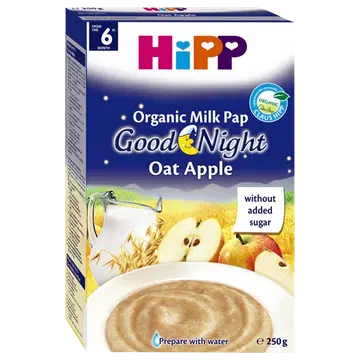 Hipp kaera-õuna-piimapuder 250g, alates 6-elukuust