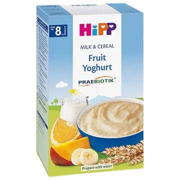 HIPP piimapudrupulber puuviljad jogurtiga BIO 250 g 8k