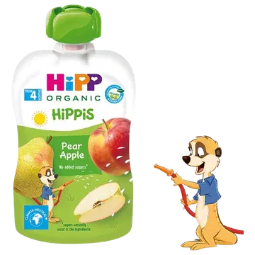 Hipp Hippis pirni- ja õunapüree 100 g, öko, alates 4-elukuust
