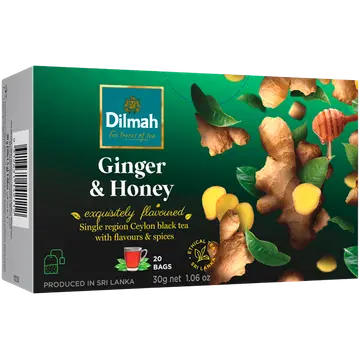 Dilmah must tee ingveri ja meemaitseline 20 x 1,5 g